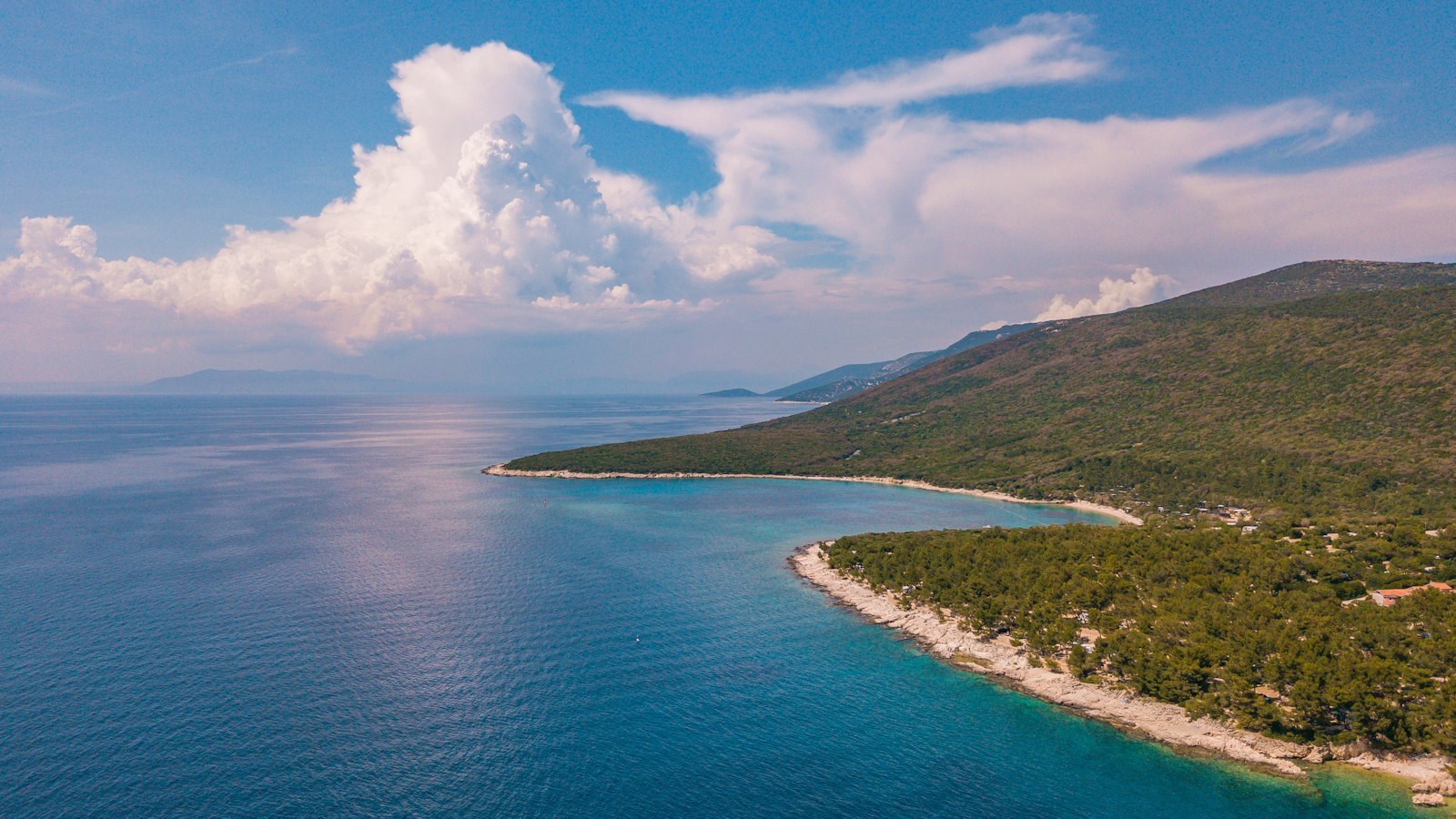 Campingplatz Slatina Kroatien - Camping auf der Insel Cres Camping Cres  Loinj